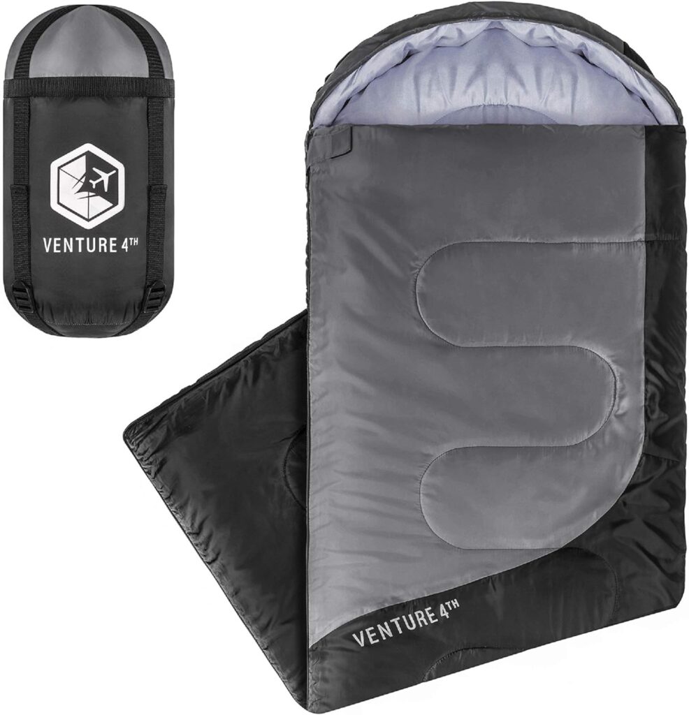 Saco de dormir VENTURE 4TH para climas calidos, bolsa de dormir para temperaturas altas