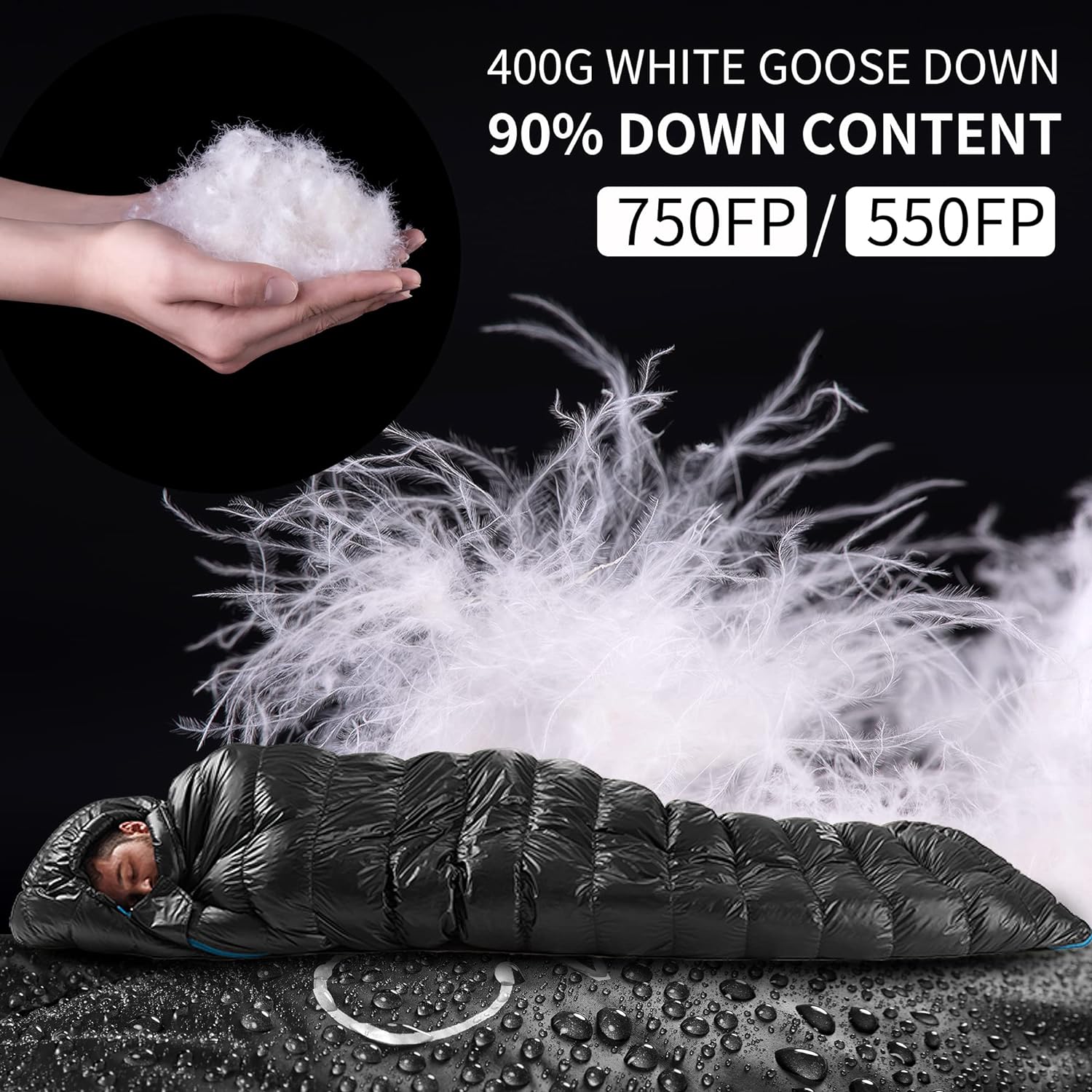 Saco de Dormir Naturehike Goose Down Sleeping Bag